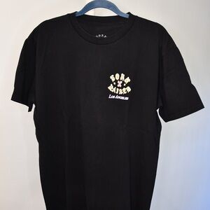 BORN X RAISED Los Angeles On-The-Turf tee shirt, black